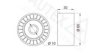 AUTEX 651746 Deflection/Guide Pulley, timing belt